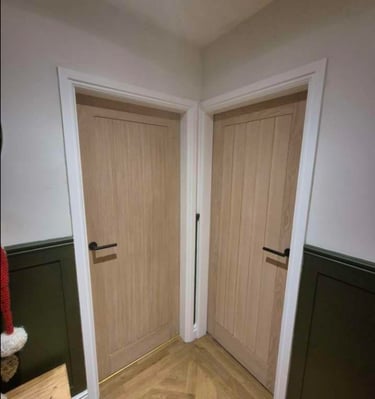 architrave door fitting bingley stag carpentry