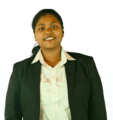 a woman in a suit and tie smiling