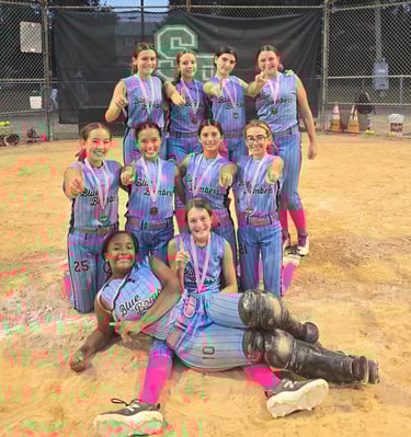 12U NJ Blue Bombers Softball Team