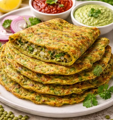 Aarog green lentil chilla mix