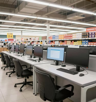 Close-up of hands exchanging packaged products symbolizing trust and partnership.