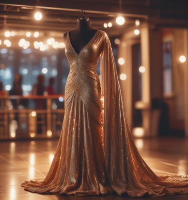 A neatly folded stack of colorful kurtas showcasing detailed patterns and textures.