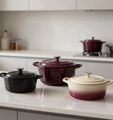 Flat lay of assorted intimate apparel pieces with subtle pastel tones.