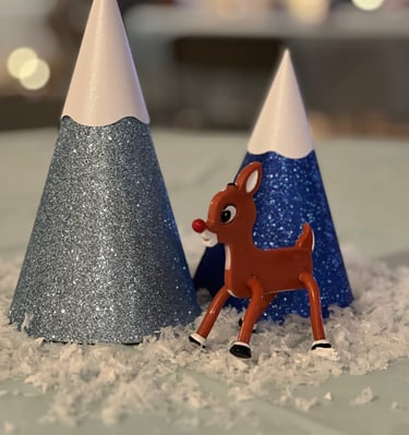 Beautiful Rudolf decorations