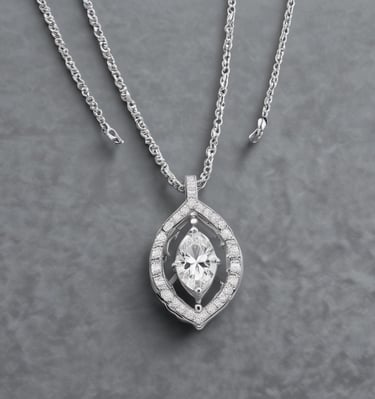 Artisan hands carefully polishing a delicate gold jewelry piece.