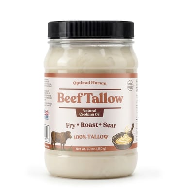 Optimal Human Beef Tallow Natural Cooking Oil