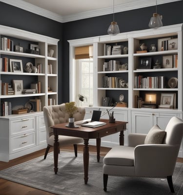 A modern kitchen extension featuring smooth plastered walls and new flooring.