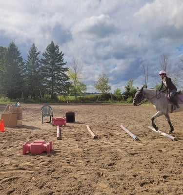 enflish riding lachte