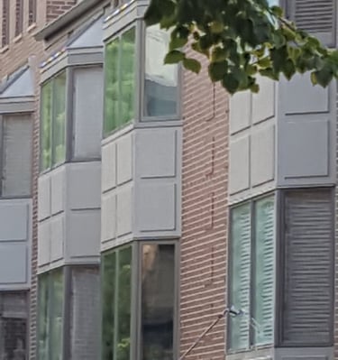 many clean windows in a row