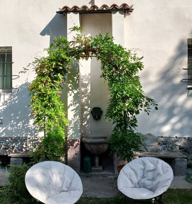 garden Italy Piedmont Gaiola holiday home house rental