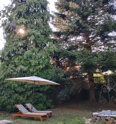 garden Italy Piedmont Gaiola holiday home