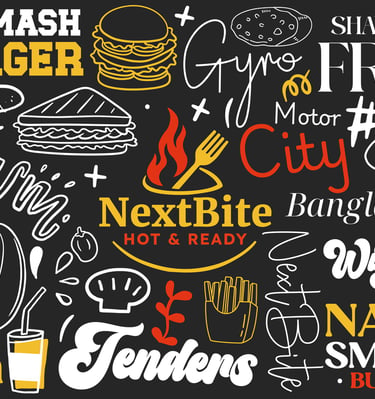 Custom wall mural design portfolio showcasing creative wallpaper artwork for offices, restaurants, c