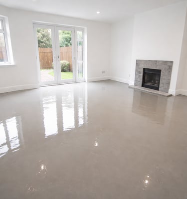 self leveling floor latex.