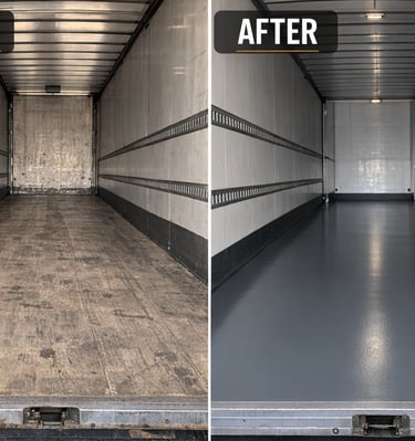 Trailer restoration floor