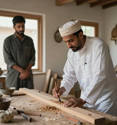 A painter adding final touches to a colorful mural on a city wall.