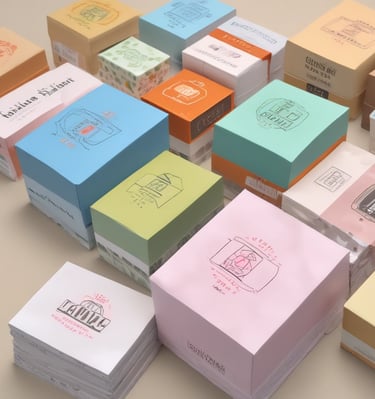 A close-up of the texture of soft tissue paper being gently pulled from the pack.