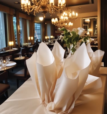 Close-up of a neatly stacked pack of soft white tissue papers with the ds tissue logo.