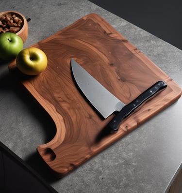 Set of wooden coasters featuring unique hand-burned designs.