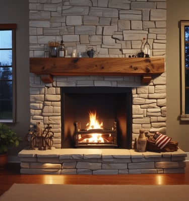 Close-up of a smooth, polished wooden bowl showing natural grain patterns.