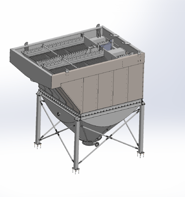 3D Model of Water Clarifier