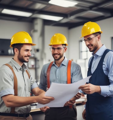 A bride and groom sharing a joyful moment under soft golden light at sunset.