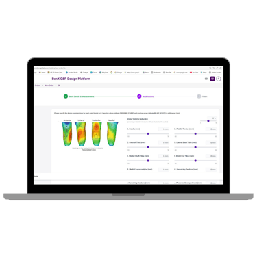 BenX prosthetic CAD modeling software