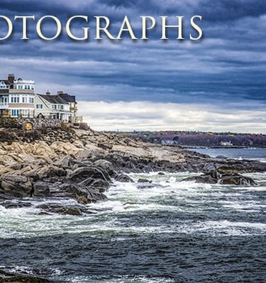 photo of hotel on rocky beach