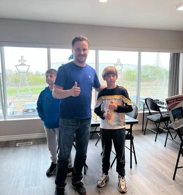 Chess Kids at ChessUA Club in Brantford!