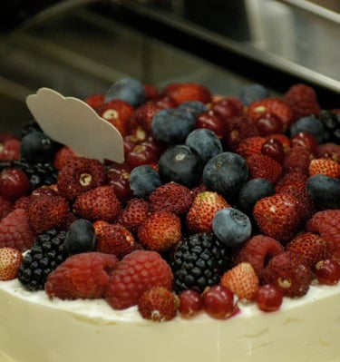 Cheesecake fragoline e frutti di bosco
