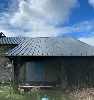 Tôle bac acier poser 