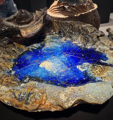 Clay and glass at Imagine Museum in Florida