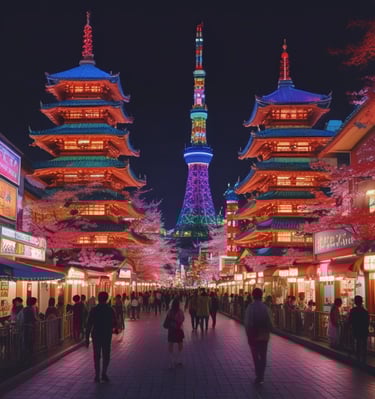 Travelers hiking along a lush green trail with panoramic ocean views.