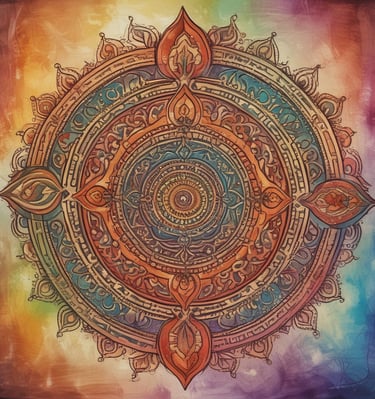 A tranquil lotus flower floating gently on calm water at sunrise.