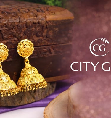 City Girl Jewellery 18 Carat Gold Plated Bridal Wear Party Wear