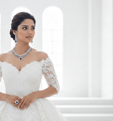 City Girl Jewellery Rhodium Plated Bridal Wear Party Wear