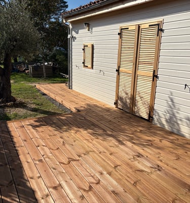 Terrasse en bois