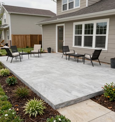 A sturdy retaining wall made of natural stone with vibrant flower beds on top.