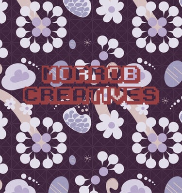 Elegant floral seamless pattern for fabric printing and home decor projects.