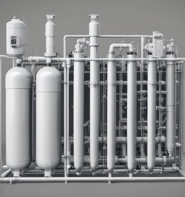 Tools and genuine replacement parts neatly arranged on a service van ready for a repair call.