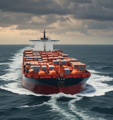 An image displaying petroleum derivatives in bulk.