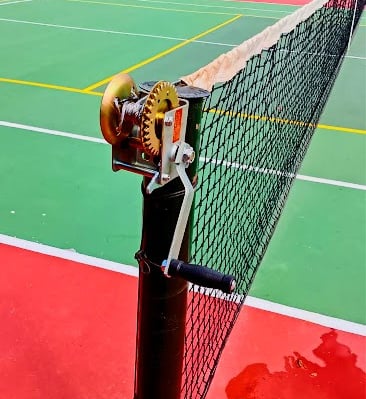 mallas de tennis, tubos para canchas de tennis, malacates para malla de tenis bogota colombia