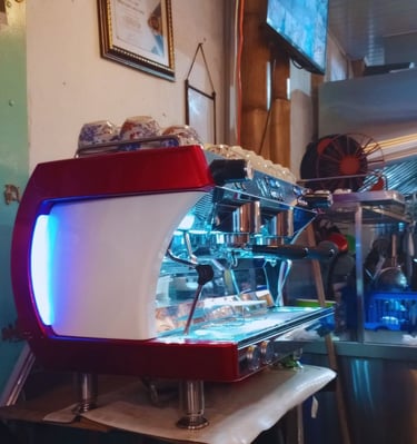 Greca de Café en La Cascada Restaurant