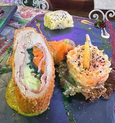 Delicioos Platos en La Cascada Restaurant