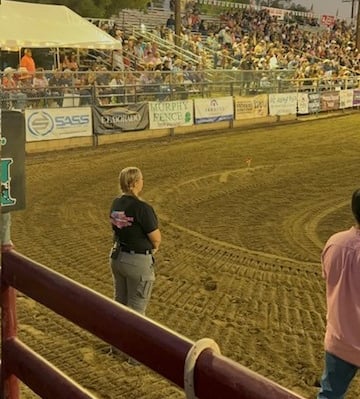 EMT EMS at Ramona rodeo
