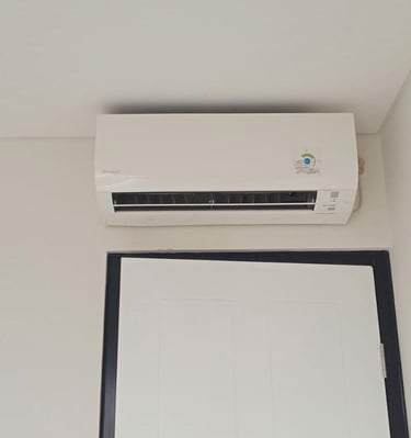 Layanan service AC Lestari Teknik berlokasi di Cibinong, Bogor