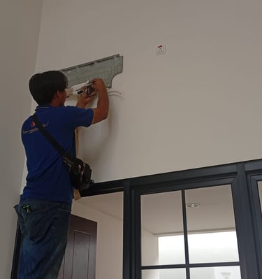 Layanan service AC Lestari Teknik berlokasi di Cibinong, Bogor