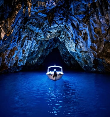 A group of women travelers laughing together on a scenic mountain trail.