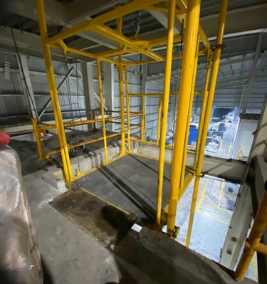 Fabricación de elevador de materiales