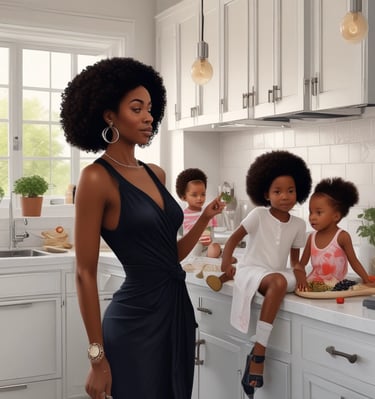 A curated display of glittering necklaces and bracelets on a vintage velvet stand.