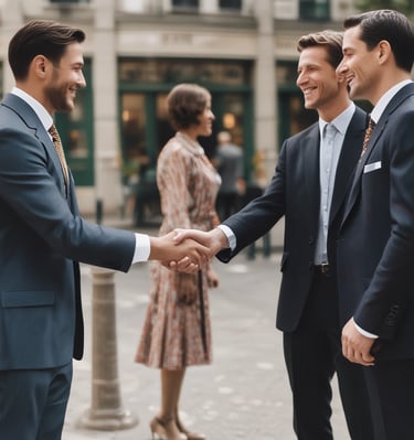 Woman smiling confidently while examining project management software on computer screens.